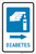 Diabetes Right Arrow with Icon Portrait - Label
