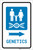 Genetics Right Arrow with Icon Portrait - Label