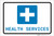 Health Services with Icon Landscape - Label