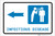 Infectious Disease Left Arrow with Icon Landscape - Label