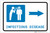 Infectious Disease Right Arrow with Icon Landscape - Label