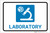 Laboratory with Icon Landscape - Label