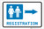 Registration Right Arrow with Icon Landscape - Label