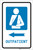 Outpatient Left Arrow with Icon Portrait - Label
