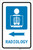 Radiology Left Arrow with Icon Portrait - Label