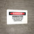 Danger - Asbestos/Avoid Breathing Dust - Wall Sign
