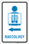 Radiology Left Arrow with Icon Portrait v2 - Label