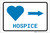 Hospice Right Arrow with Icon Landscape v2 - Label