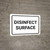 Disinfect Surface Landscape - Wall Sign