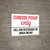 Curbside Pickup Only Call Or Order Online Landscape - Wall Sign