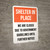 Shelter In Place Closed Until Further Notice Portrait - Wall Sign