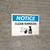 Notice: Clean Surfaces with Icon Landscape - Wall Sign