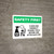 Safety First: Clean And Disinfect Shared Tools with Icon Landscape - Wall Sign