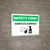 Safety First: Sanitize Surface with Icon Landscape - Wall Sign