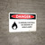 Danger - Flammable Material - Wall Sign