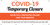 COVID-19 Temporary Closure Visit Our Website - Banner