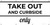 Take Out And Curbside Only - Banner