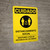 Caution: Social Distancing 6ft. Spanish with Icon Portrait - Wall Sign