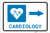 Cardiology Right Arrow with Icon Landscape - Label