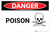 Danger: Poison - Wall Sign