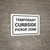 Temporary Curbside Pickup Zone Landscape - Wall Sign