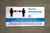Social Distancing - 6ft One Customer At A Time with Icon Blue - Banner