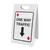 Casino - One Way Traffic Diamond Playing Card with Arrow Down - A-Frame Sign