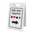 Casino - One Way Traffic with Arrow Right - A-Frame Sign
