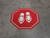 Shoe Print Down Stop Circular - Floor Sign