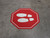 Shoe Print Left Stop Circular v2 - Floor Sign