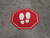 Shoe Print Up Red Stop v2 - Floor Sign