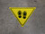 Shoe Print Up Yield - Floor Sign