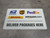 Deliver Packages Here with Logos v2 Landscape - Floor Sign