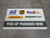 Pick-Up Packages Here with Logos Landscape - Floor Sign