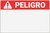 LabelTac 4 and Pro Model Peligro (Danger) ANSI Die-Cut Label Roll