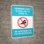 Swimming Pool Closed Due to COVID-19 - We Apologize - Wall Sign