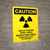 Caution: Grave Danger Radiation - Wall Sign