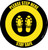 Please Step Here Stay Safe Shoe Prints Yellow/Black Circular - Floor Sign