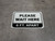 Please Wait Here 6 Ft Apart Rectangle - Floor Sign