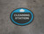 Cleaning Station With Arrow Blue - Circular - Floor Sign