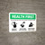 Health First: Easy Steps To Prevent Germs Landscape - Wall Sign