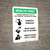 Health First: Easy Steps To Prevent Germs Portrait - Wall Sign