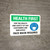 Health First: For The Health And Safety Face Mask Landscape - Wall Sign