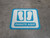 Stand Here Spanish with Feet Icon (Blue) Square - Floor Sign