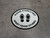 Please Stand 6 Feet Apart From Others Shoe Prints - Circular - Floor Sign