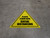 Social Distancing Please Stand Here Triangle - Floor Sign