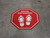 Social Distancing Shoe Prints Stop - Floor Sign
