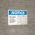 Notice: Welcome - We Will be Limiting Store Hours and Capacity Landscape - Wall Sign