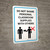 Do Not Share Personal Classroom Supplies With Others with Icon Portrait - Wall Sign