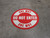 Do Not Enter One Way Circular (Red/White) - Floor Sign